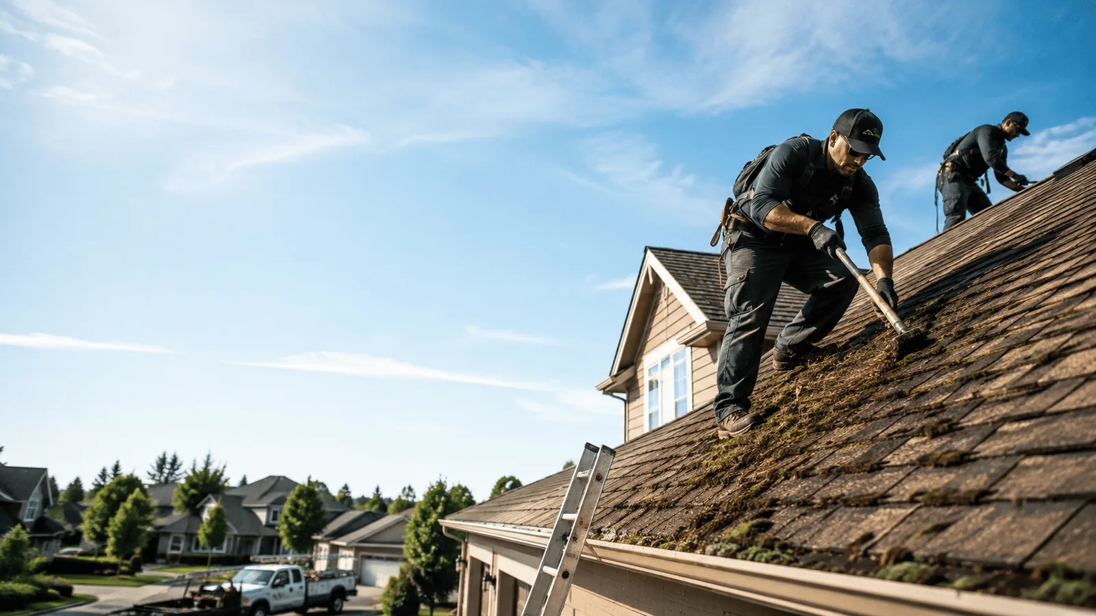 Roof Moss Removal in Granby, MA near me
